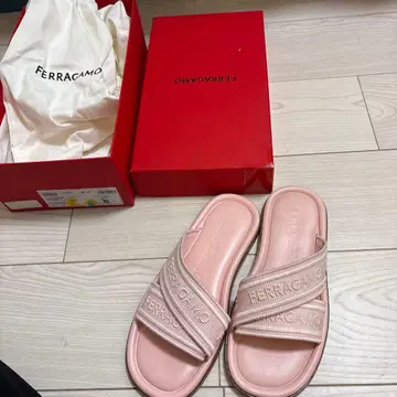 FERRAGAMO 샌들 핑크 사이즈 6