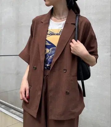 CIAOPANIC TYPY 테크 린넨 반팔 셔츠 자켓