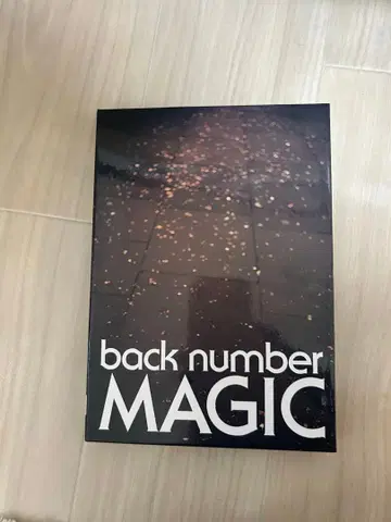 back number MAGIC 초회 한정판 A CD+DVD