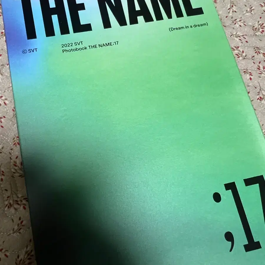 세븐틴 포토북 THE NAME: 17