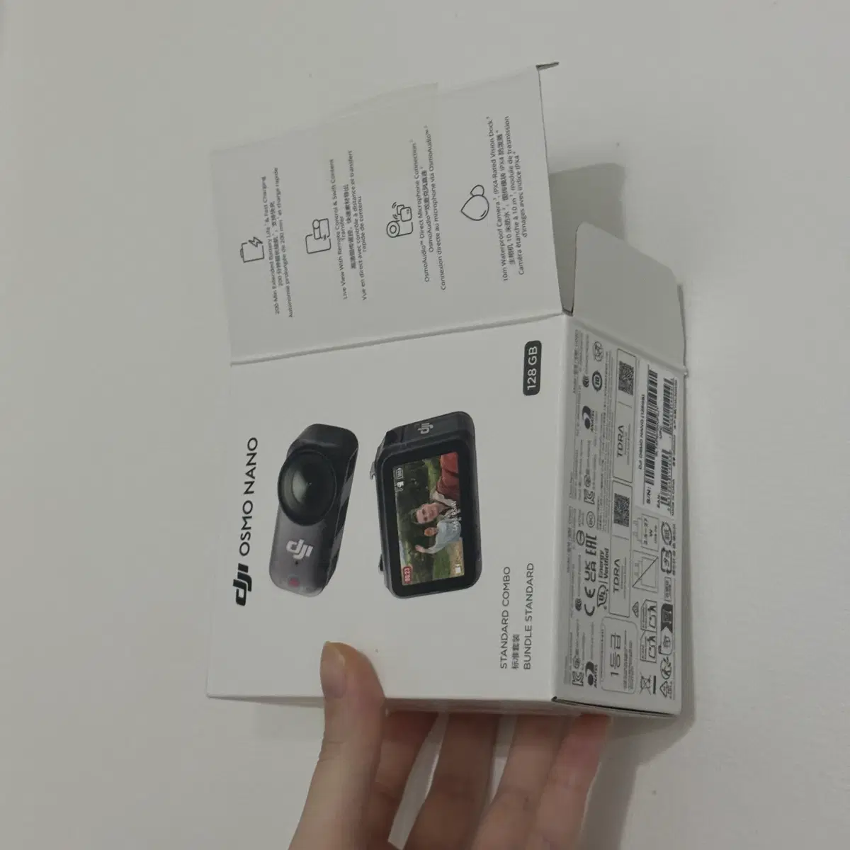 DJI 오즈모 나노 액션캠 128GB 스탠다드 콤보