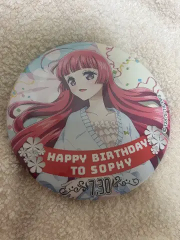 프리파라 소피 생일 캔뱃지
