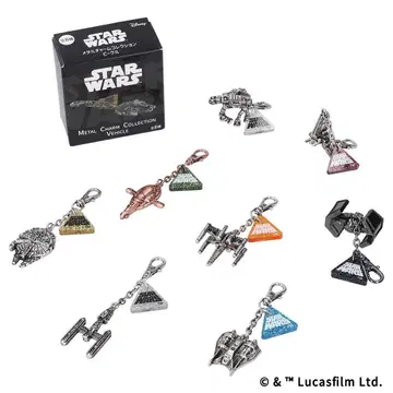 STAR WARS 메탈 참 컬렉션 밀레니엄 팔콘