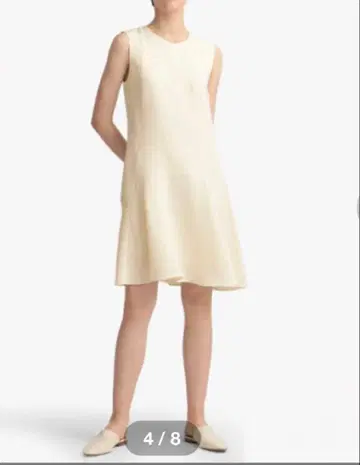 Theory Crepe Drape 비대칭 드레이프 원피스 2 M
