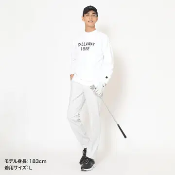 캘러웨이 더블 니트 크루넥 맨투맨