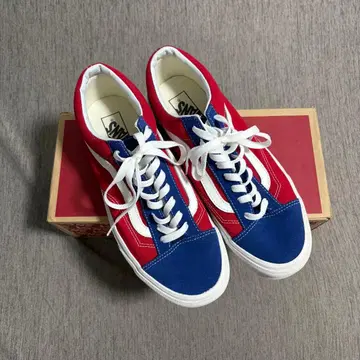 VANS 스니커즈 레드 블루