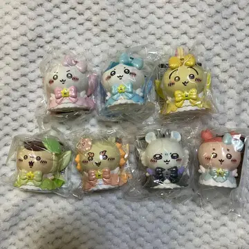 치이카와 (먼작귀) 무챠마지카루 소프트 비닐 컬렉션 7종 컴프 세트