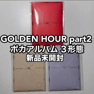 ATEEZ GOLDEN HOUR Pt.2 POCCA 3가지 형태 미개봉 새상품