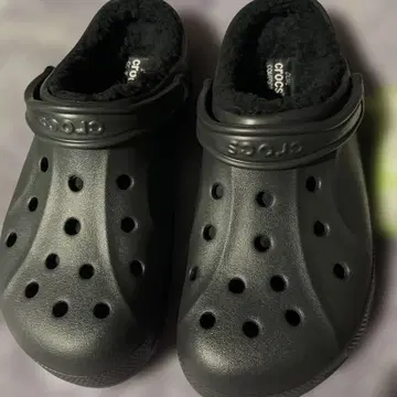 크록스 윈터 클로그 블랙 남성용 27cm 미사용 새상품