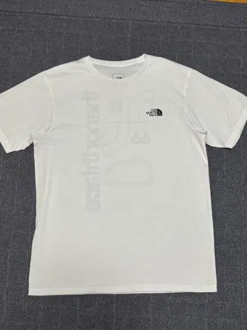 THE NORTH FACE 그래픽 T셔츠 화이트 L