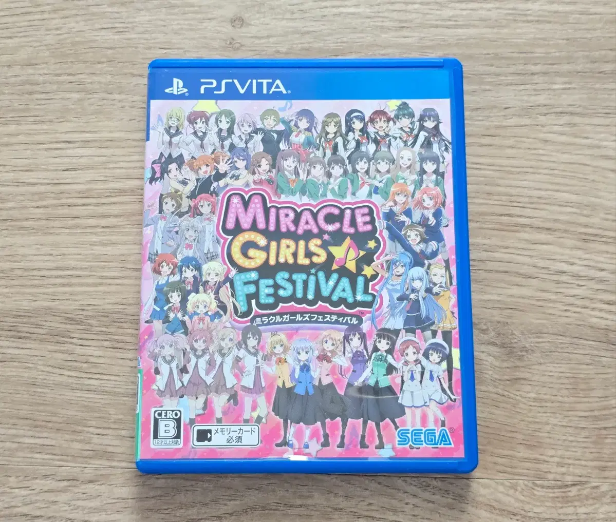 psvita 미라클 걸즈 페스티벌 일판 일본판