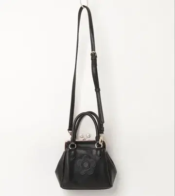 MARY QUANT 가마구치 핸드 숄더백 마리쿠아
