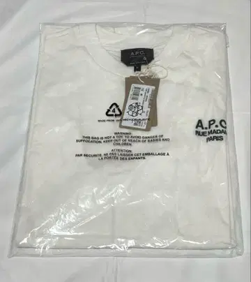 A.P.C. 티셔츠 화이트