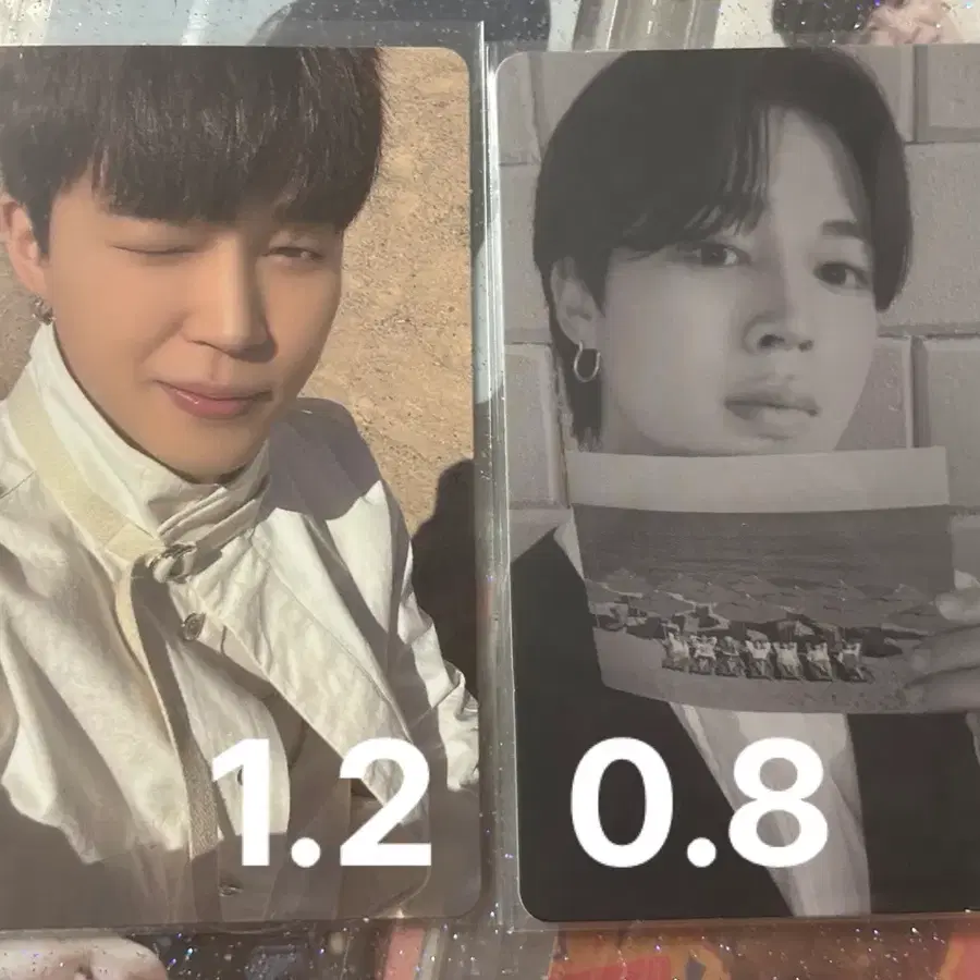 bts 방탄 지민 포카 프루프 위버스 특전 컴팩트 포카 proof 지민 포카