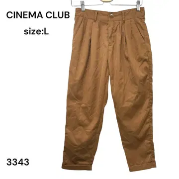 CINEMA CLUB 시네마 클럽 팬츠 캐주얼 L 허리밴딩