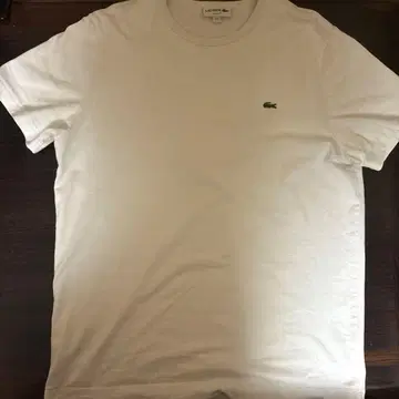 LACOSTE 라코스테 T셔츠 화이트
