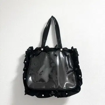 자카마트 A4 프릴 디자인 이타백용 토트백
