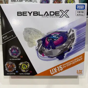 BEYBLADE X UX-15 샤크 스케일 덱 세트