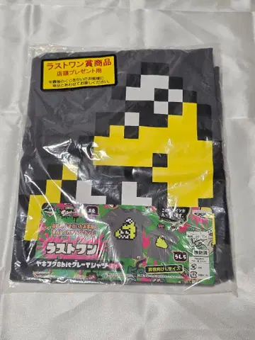 Splatoon 야키후구 8bit 그레이 T셔츠 라스트 원상