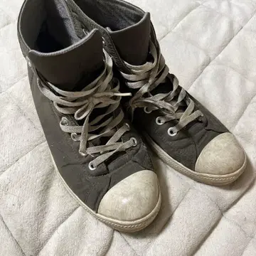 컨버스 하이컷 스니커즈 카키 27.0cm
