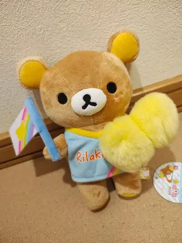 리락쿠마 치어 댄스 봉제 인형