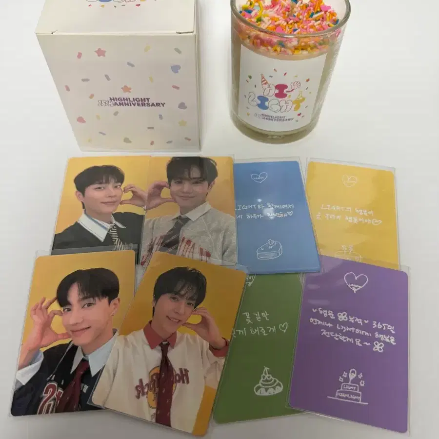 하이라이트 15주년 팝업 MD) 캔들