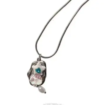 페어리코어 star neckles 스톤