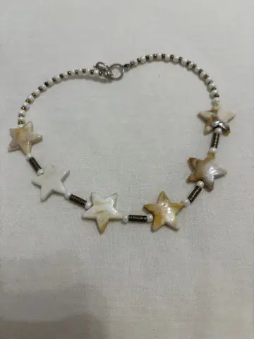 y2k star beads 초커