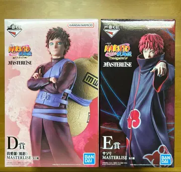 NARUTO 제일복권 D상 가아라 E상 사소리 피규어