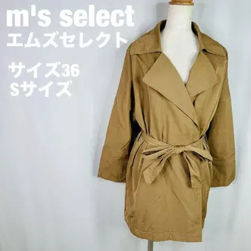 m's select 엠즈셀렉 트렌치코트 베이지 36 329
