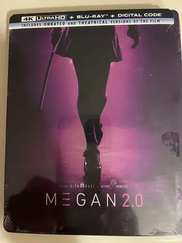 메간 2.0 4KUHD 스틸북