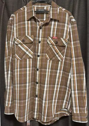 HYSTERIC GLAMOUR 체크 무늬 긴팔 셔츠