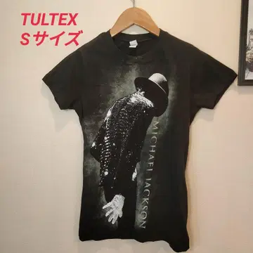 TULTEX 마이클 잭슨 티셔츠 S 사이즈 블랙