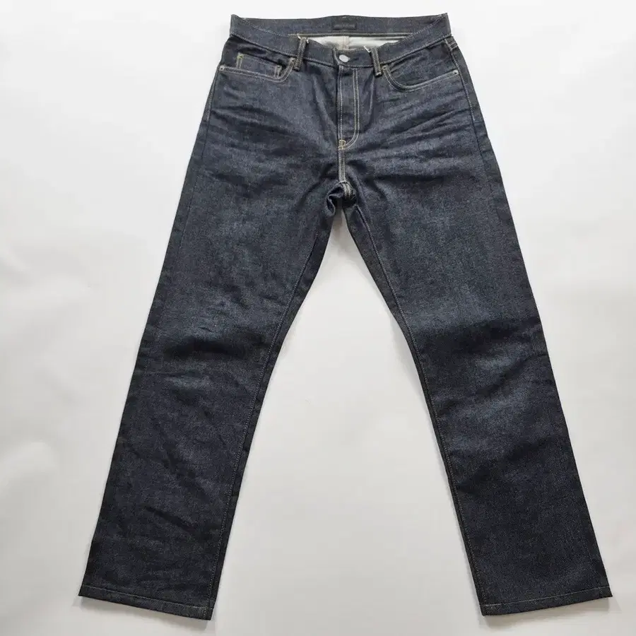 유니클로 청바지 셀비지 진청 캐주얼 데님 사이즈31 R6597