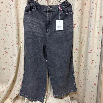 PERSONS 퍼슨즈 빈티지 워시 가공 썸머 데님 팬츠 크롭