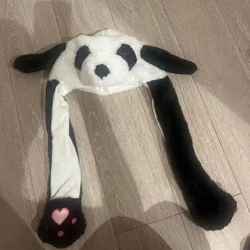 헤이세이 여자 00s 팬더 귀가 움직이는 모자 애니멀 모자 퍼 갸루