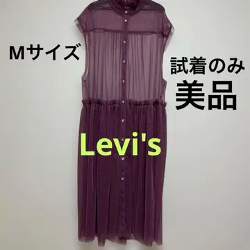 [ Levi's ] 슬리브리스 시어 원피스