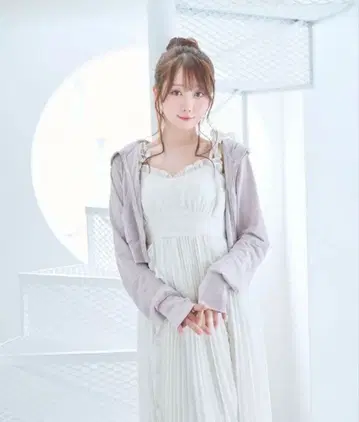 Rose Muse UV protection 집 후디 핑크