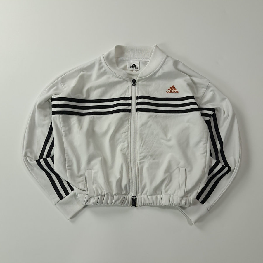 CA185 FREE 아디다스 리메이크 00s 화이트블랙 크롭 자켓