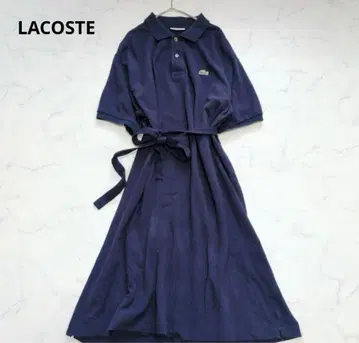 LACOSTE 벨트 폴로 원피스 카노코 40