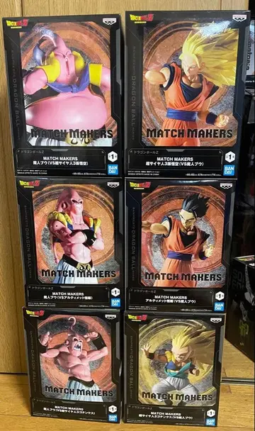 드래곤볼 Z MATCH MAKERS 피규어 6체 세트