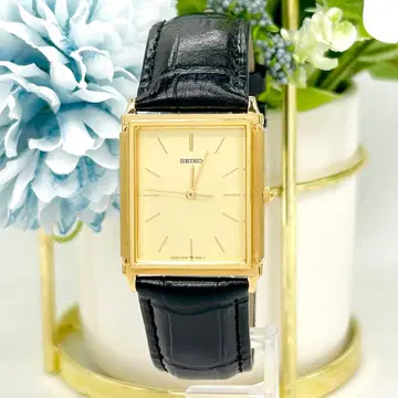 SEIKO 세이코 스퀘어 탱크 9021-5300 쿼츠 손목시계