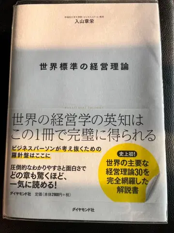 세계 표준 경영 이론 이리야마 쇼에이