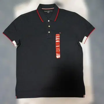 미사용 새상품 TOMMY HILFIGER 네이비 피케 셔츠 M/M 사이즈
