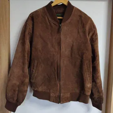 올드 유니클로 가죽 봄버 자켓 MA-1 80s 90s 천연 가죽