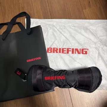 BRIEFING 골프 페어웨이 우드용 골프헤드커버 블랙