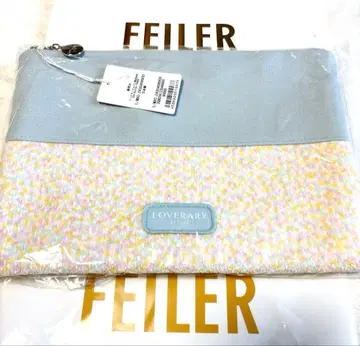 새상품 FEILER 페이러 러브러리 페이러 파우치 플랫 파우치