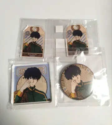 SAKAMOTO DAYS 마루쿠지 세바 나츠키 아크릴 키링, 아크릴 브로치, 캔뱃지