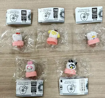 익명 배송 산리오 모두 함께 되자! 치아 5종류