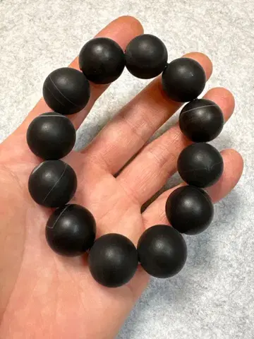 초빅볼 마노 팔찌 약 20mm 안지름 18cm